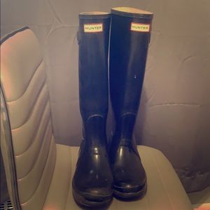 HUNTER BOOTS- size 8